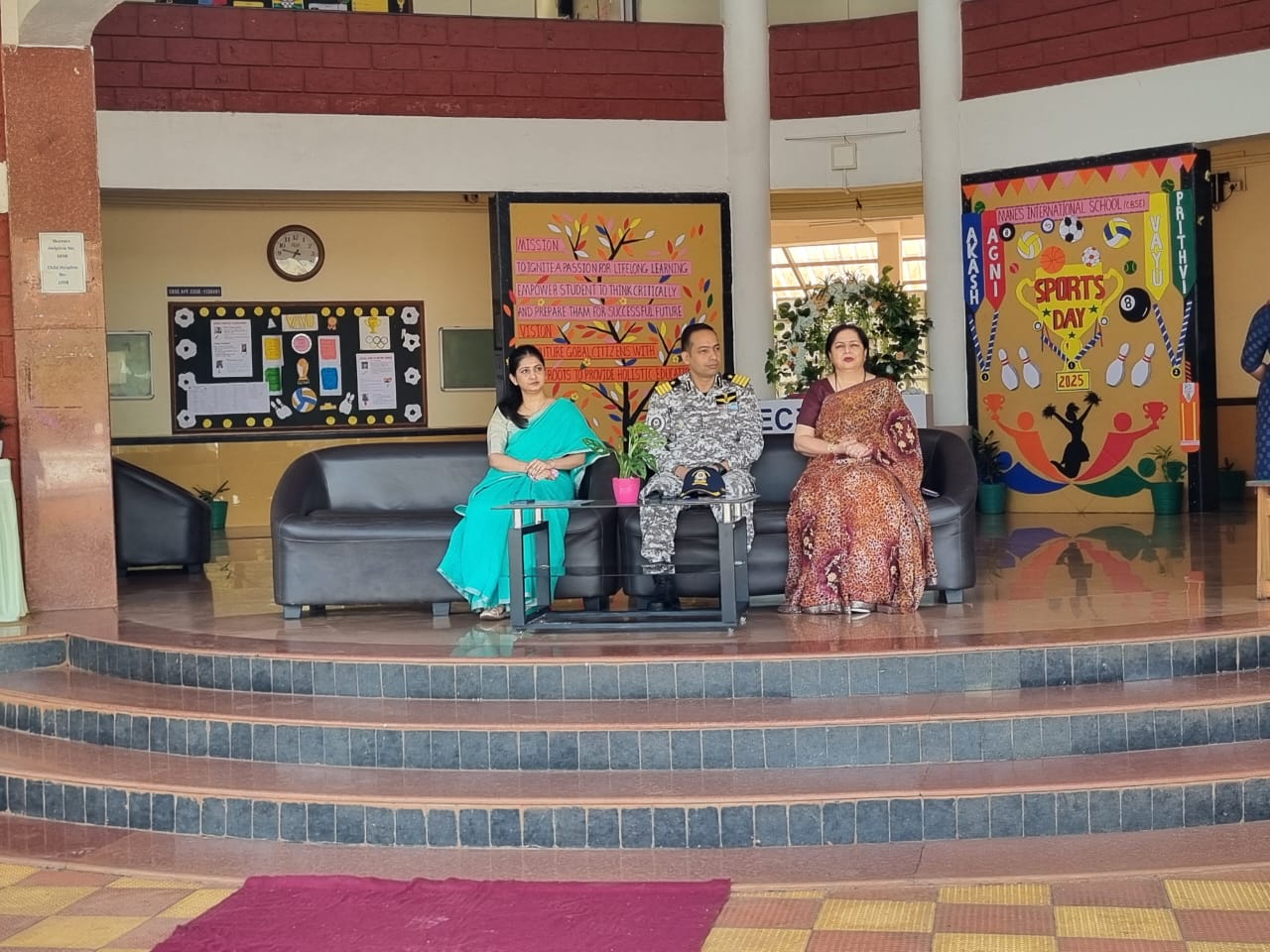 Admissions interactions at Mane’s International School