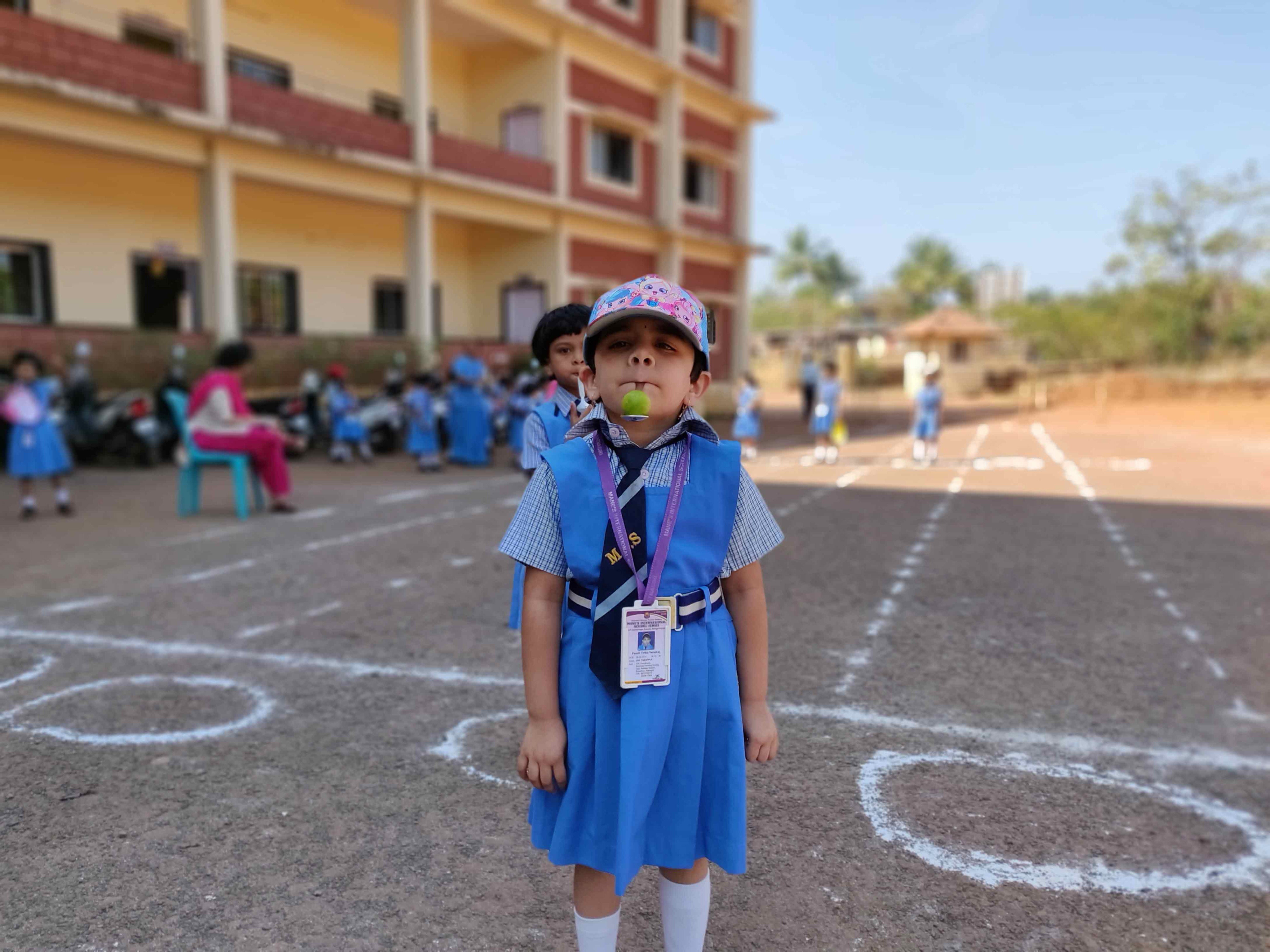 Student at Mane International School campus